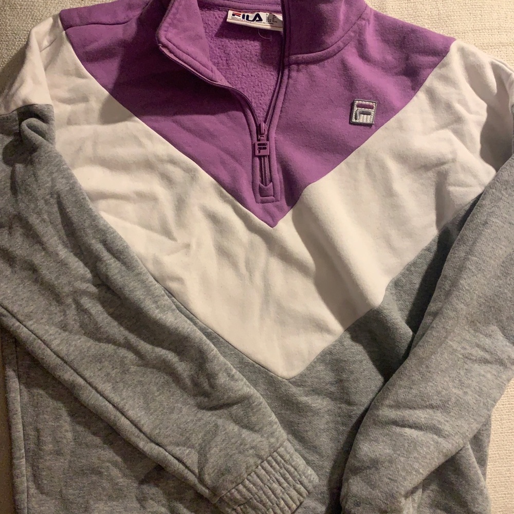 Fila quarter-zip! Very cute and very lightly worn.